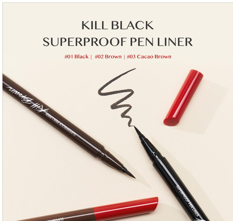 Clio Superproof Pen Liquid Eyeliner