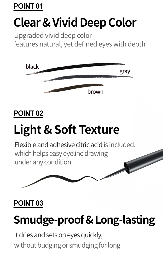 Etude Oh M' Eye Line Liquid Eyeliner - Brown