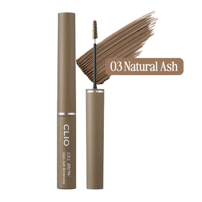 Clio Kill Brow Slim Ash Browcara