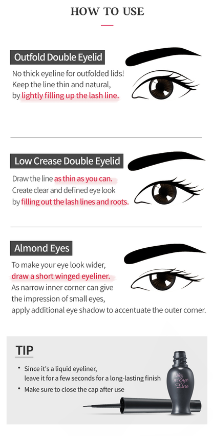 Oh M' Eye Line - Black