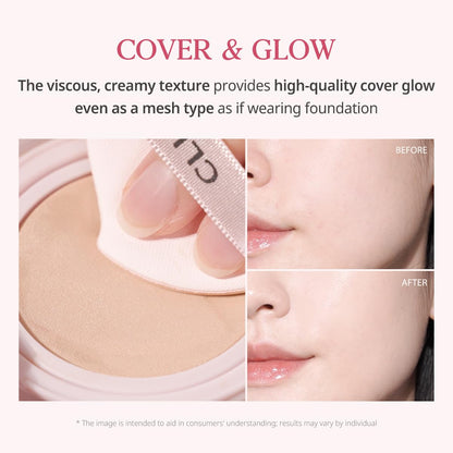 CLIO Kill Cover Mesh Glow Cushion Set + Refill | SPF50+ PA+++