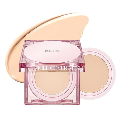 CLIO Kill Cover Mesh Glow Cushion Set + Refill | SPF50+ PA+++